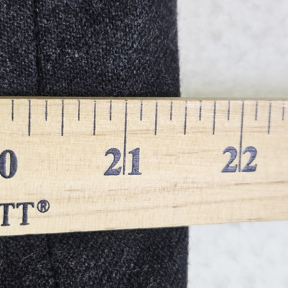 Ralph Lauren Wool Cashmere Blazer Mens 44R Charcoal Gray Flannel Sport Coat Soft - Picture 11 of 16
